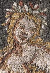 Decorazione murale, Ninfeo a Villa Litta Visconti Borromeo Arese, Lainate, Lombardia, Italia